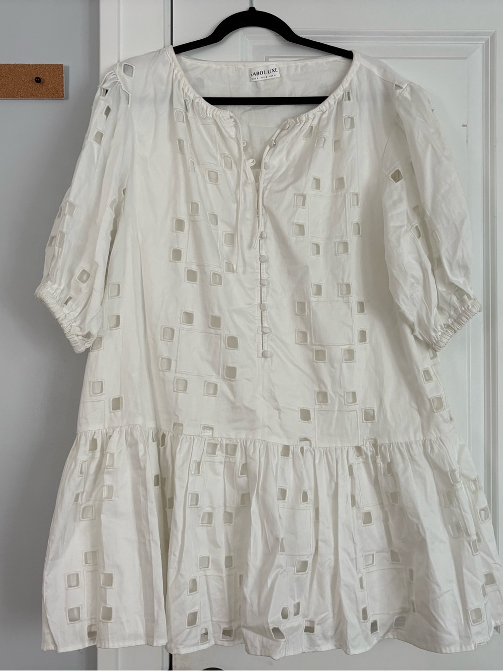 SABO Jayde Dress in Cutwork